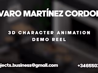 3D Character Animation Reel Alvaro Martinez