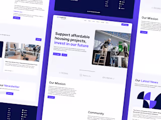 Website Refinement Driving ESG Impact with Blockchain Innovation