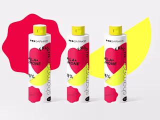 Packaging design for GARNIER 