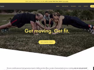 Saint Fitness | Website Redesign