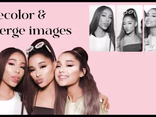 Recoloring black and white photo's