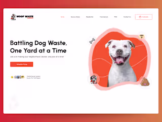 Woof Waste Warriors Website Design & SEO