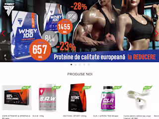 Powerteam.md E-commerce Store Development