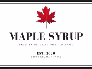 Sugar Mountain Farms | Product Label Design