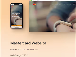 Mastercard Website Redesign