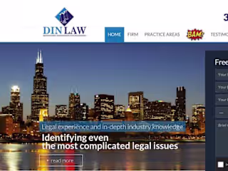 Din Law Firm Website Enhancement