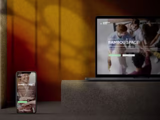 UI/UX Design Bambou Space