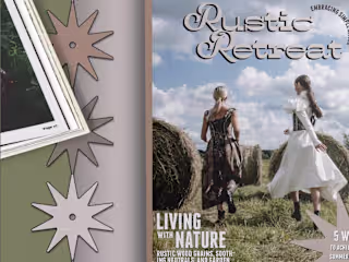 Branding Rustic Retreat Magazine – Simple Living, Timeless Charm