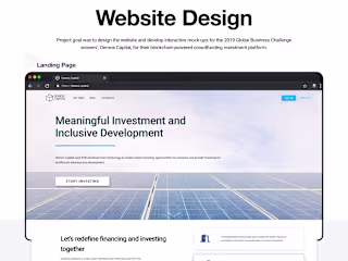 Investor Platform (Website Design)
