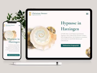 Sophisticated webdesign to attract high paying clients