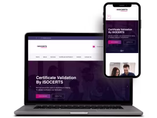 ISO CERTS: A Web Development & Design Project