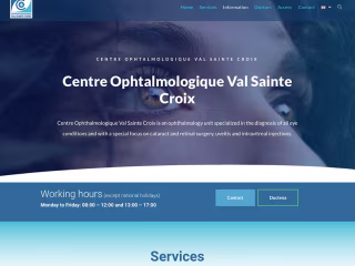 Medical websites on Behance