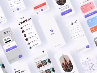 AirLoft - A Flights Booking Mobile App - UI/UX Design - Figma