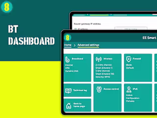 Dashboard for BT & EE Smart-Hubs 