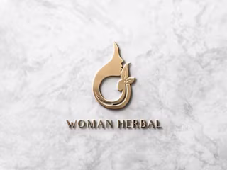 Woman Herbal Logo Design