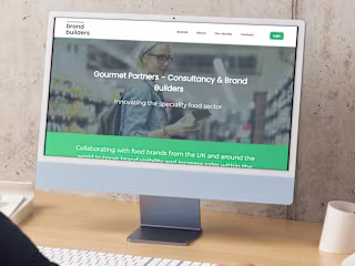 Gourmet Partners Brand Builders Website