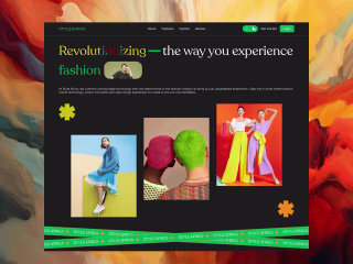 Style Africa Landing Page :: Behance