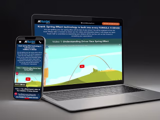 KRANK GOLF SPRING EFFECT | 2019 | WordPress, Elementor, CRM