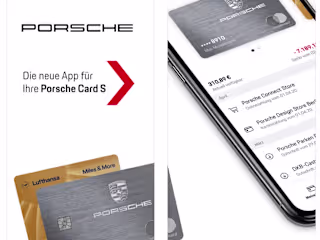 Porsche, Lufthansa, and Hilton's Card Apps