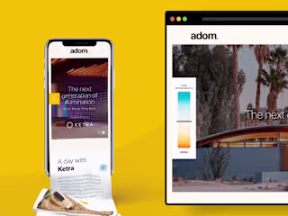 Custom Design & WordPress Development for Adom Smart Home