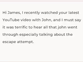 Personalized first-lines emails for Youtubers/ content creators