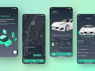 EV Charging Station App :: Behance
