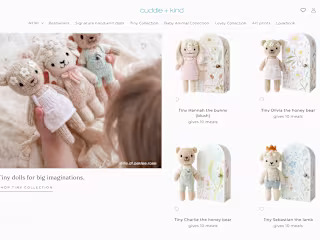Shopify UX Enhancements for Cuddle + Kind