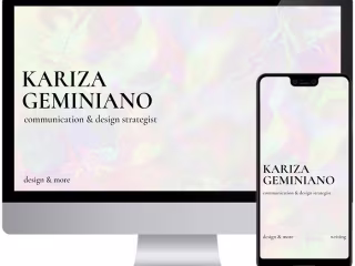 Kariza Geminiano personal website