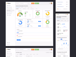 SaaS website