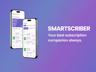 Smartscriber - Your best subscription companion always.