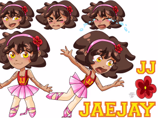 Jaejay Cartoon Character Design 