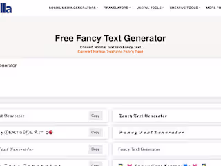 Free Fancy Text Generator