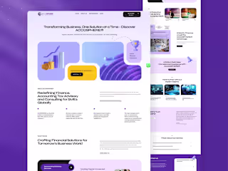 Business Consultancy | UI Design + Wordpress Website