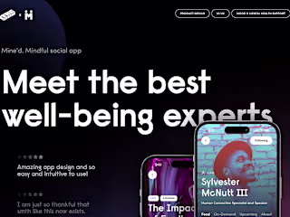 Mine'd. UI/UX redesign of the emotional social app