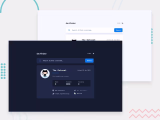 GitHub User Search App with React