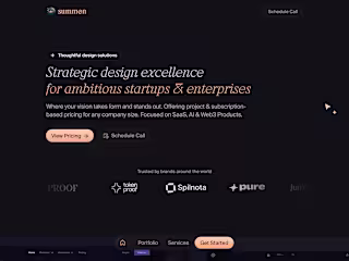 Framer Development & Optimization | Summon Studio revamp.