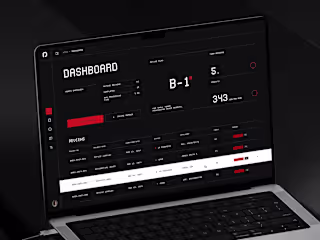 Dashboard for b2b SaaS