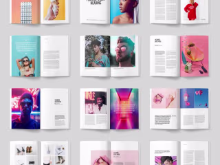 Colourful Modern Magazine