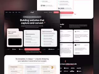 Cigul Website Development - Figma to Framer