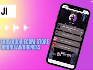 Link in Bio Page Design/Landing Pages