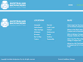 Australian Backpackers (Laravel)