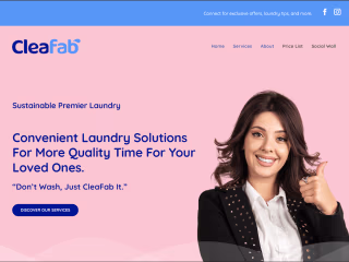 Cleafab - WordPress Website