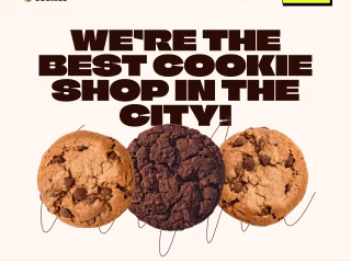 Cookie Shop Website | Framer