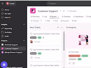 Project Management Tools; TRELLO, ASANA, MONDAY.COM, CLICKUP, NO