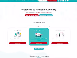 Custom website for an accounting firm