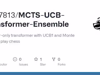 MCTS-UCB Transformer Ensemble