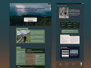 Website for Psychology Services ✦ Endeavour