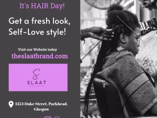 Luxury Salon AI powered website. 