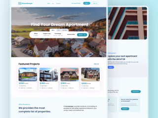 UX DESIGN CASE STUDY | REAL ESTATE WEBSITE 