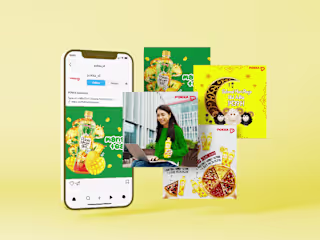 Social Media Design | Brand : Pokka, Indonesia